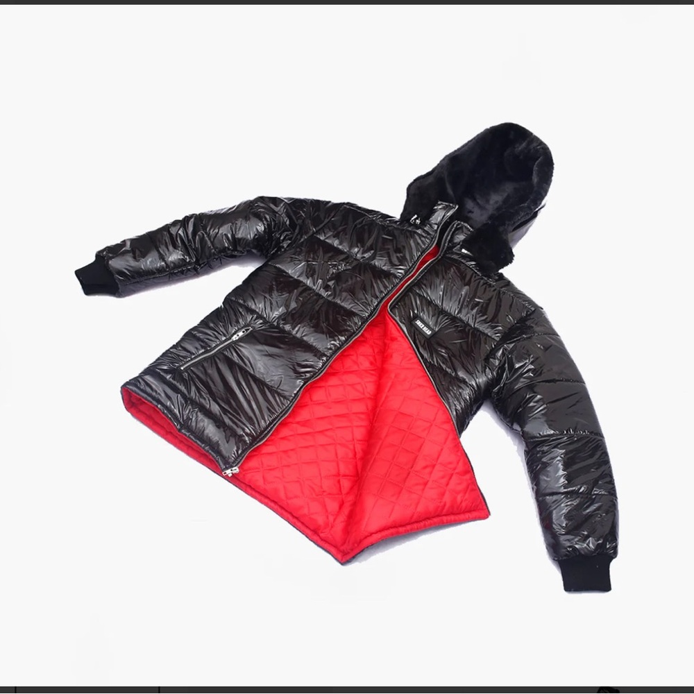Mens Puffer Bubble zip Jacket